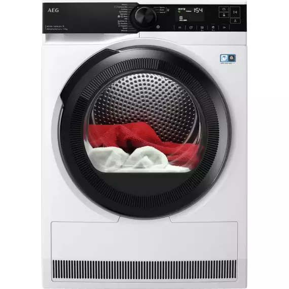 Uscător de rufe AEG TR839P4CE, 9kg, Alb