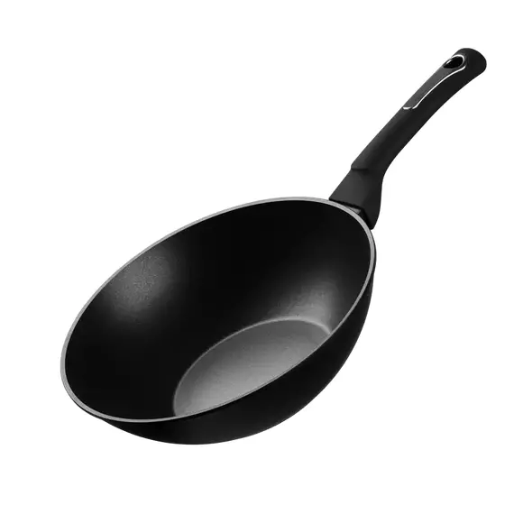 Tigaie WOK Ardesto AR1928GMW, 28cm, Negru