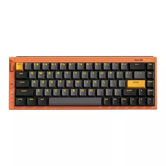 Tastatură MCHOSE Ace 68 Turbo, Cu fir, Galaxy Orange