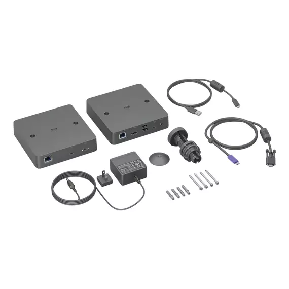 Echipament pentru videoconferințe Logitech Extend, Negru