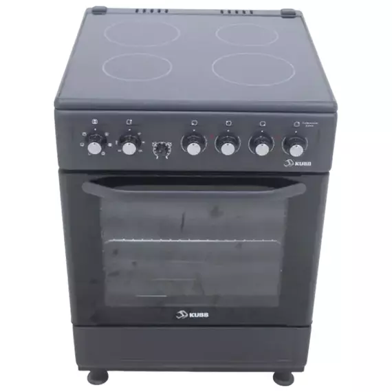 Plită electrică KUBB VT6056XXVD, Negru