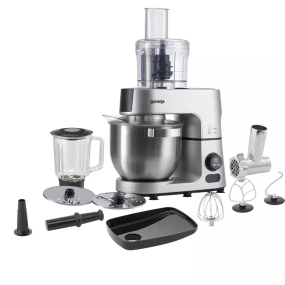 Robot de bucătărie Gorenje MMC1500SCX, Oțel inoxidabil