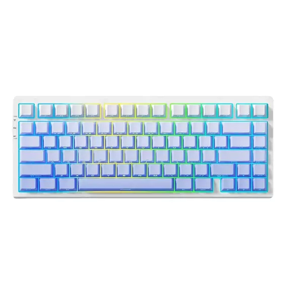 Tastatură MCHOSE G75 Pro, Cu fir / Fără fir, Glacier Gradient