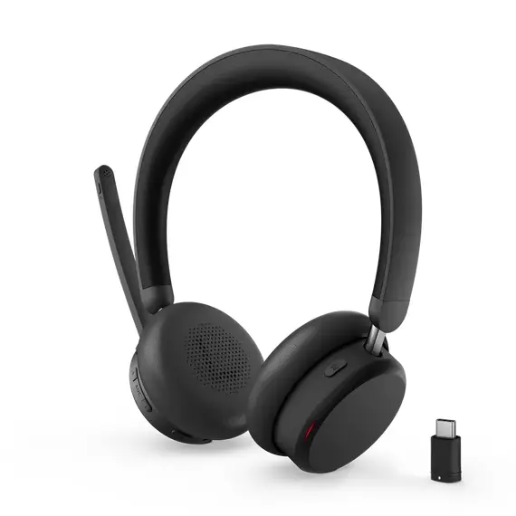 Căști de Calculator Lenovo 6550 USB-C, Fără fir, Negru