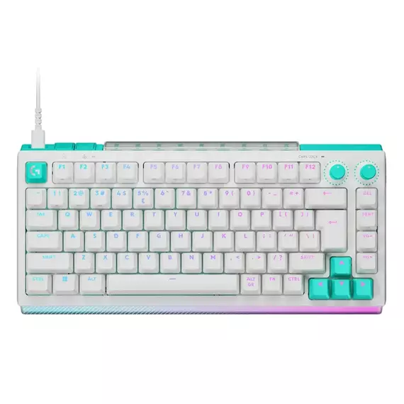Gaming Keyboard Logitech G512 X 75 Wired, EMEA28i - 935 - Tactile,White