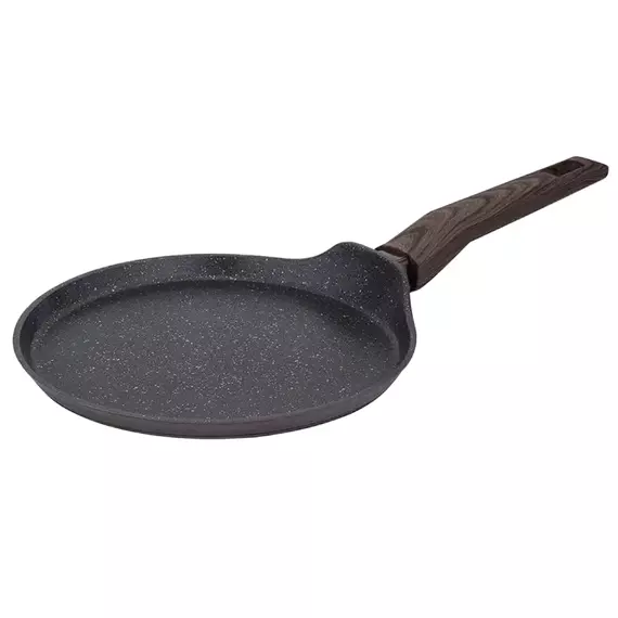 Tigaie pentru clătite RESTO 93025, 24cm, Negru