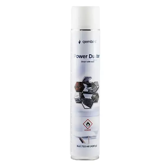 Spray de curățare cu aer comprimat Gembird CK-CAD-FL750-01, Universal