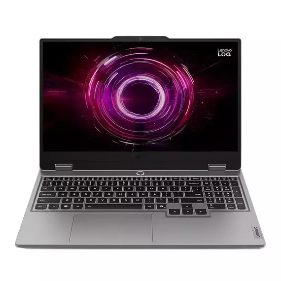 Laptop Gaming 15,6" Lenovo LOQ 15ARP10E, Luna Grey, AMD Ryzen 5 150, 16GB/512GB, Fără SO