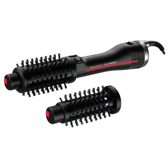 Uscător de păr-perie Rowenta Karl Lagerfeld K/Pro Stylist CF961LF0, 750 W, Negru