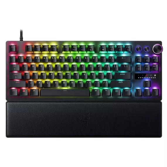Tastatură Razer Huntsman V3 Pro TKL, Cu fir, Negru