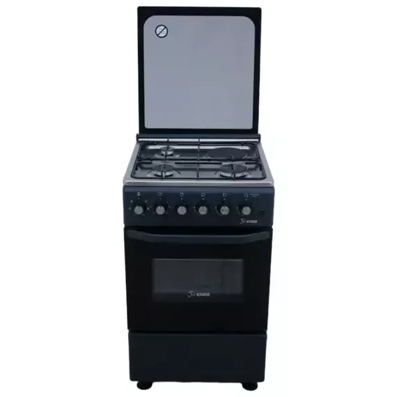 Aragaz Mixt KUBB TD1311MGLsK3, Negru