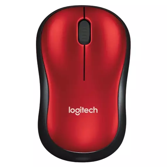 Mouse Wireless Logitech M185, Roșu