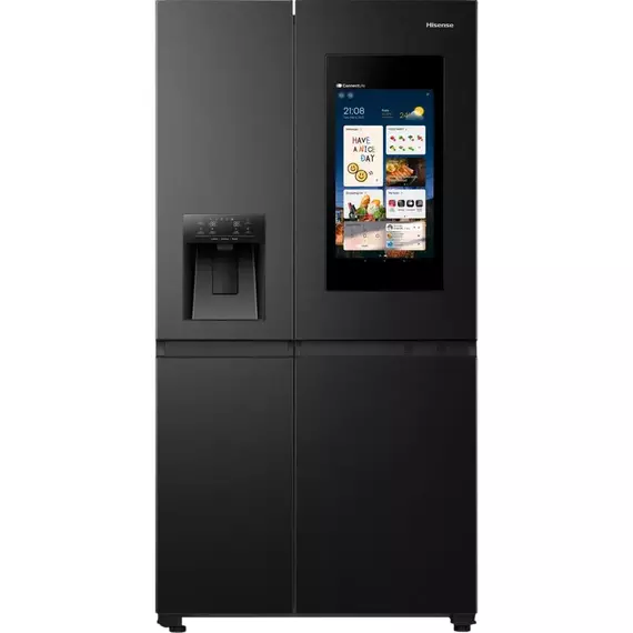 Frigider Hisense RS9P628GPFE, Negru