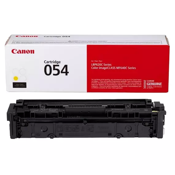 Cartuş Canon CRG-054, Galben