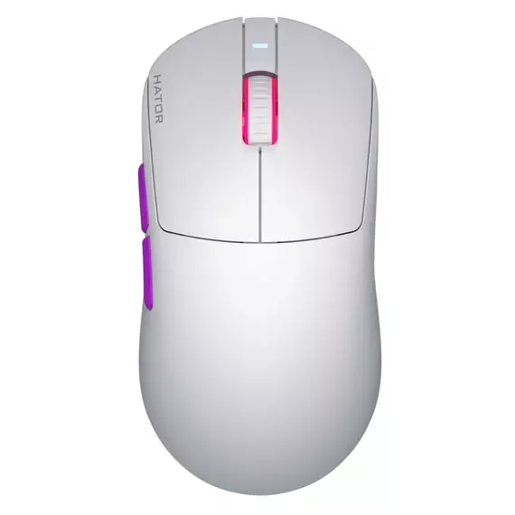 Gaming Mouse HATOR Quasar 3 Ultra 8K, Alb
