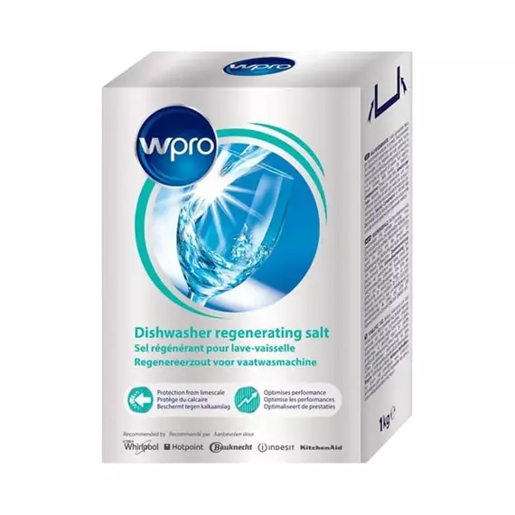 Sare regeneratoare pentru mașina de spălat vase Whirlpool Wpro,1 kg