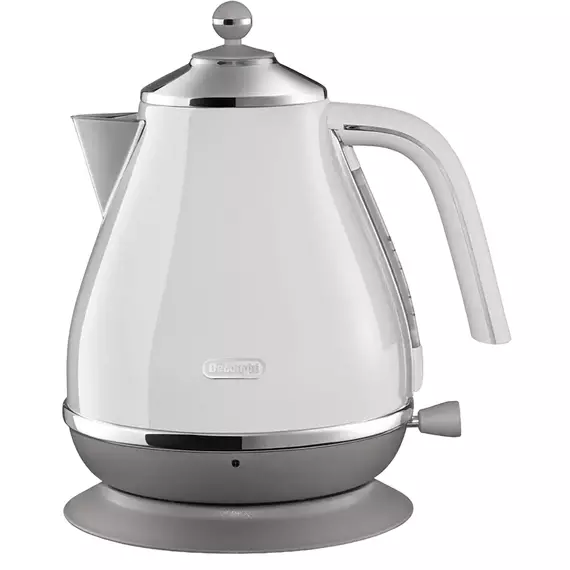 Fierbător electric DeLonghi KBOC 2001 W, Sidney White