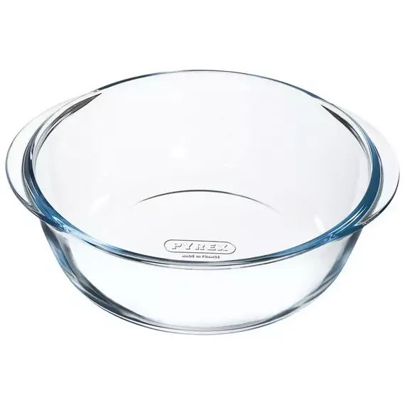 Tava de copt Pyrex 208B100, Transparent