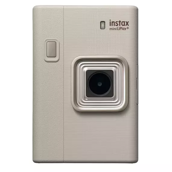 Cameră Foto Fujifilm Instax Mini LiPlay+, Sand Beige