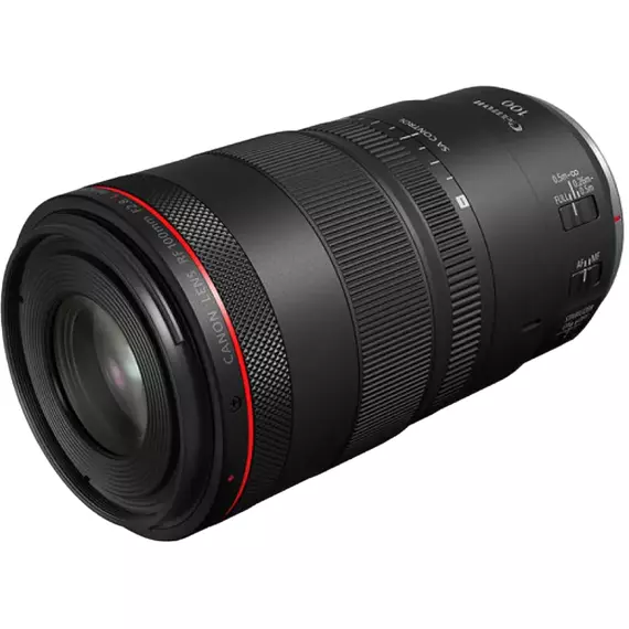 Obiectiv foto Canon RF 100mm f/2.8L Macro IS USM