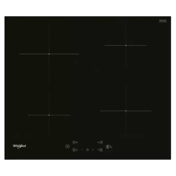 Plită cu inducție Whirlpool WS Q2760 BF, Negru