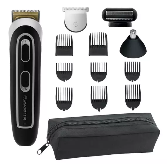 Trimmer pentru bărbați Rowenta 13-in-1 Trimmer TN9140F4, Negru | Argintiu