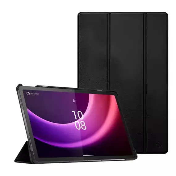 Tablet Case Book PU Leather for Lenovo Tab P11 2nd Gen (TB350XU) (11.5"), Black