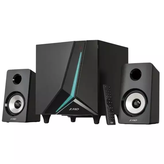 Sistem audio 2.1 CH F&D F670X, Negru