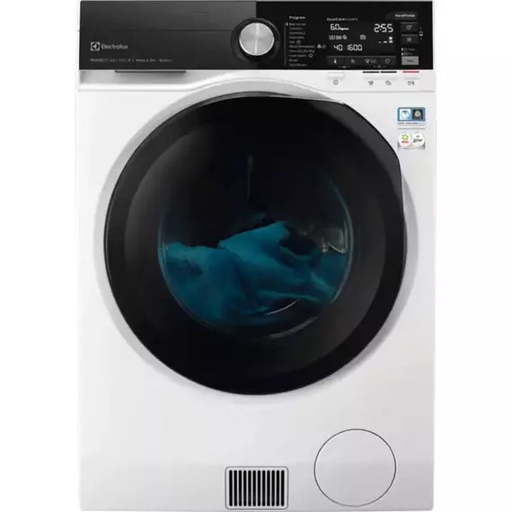 Mașină de spălat cu uscător Electrolux EW9WN161BCE, 10kg, Alb