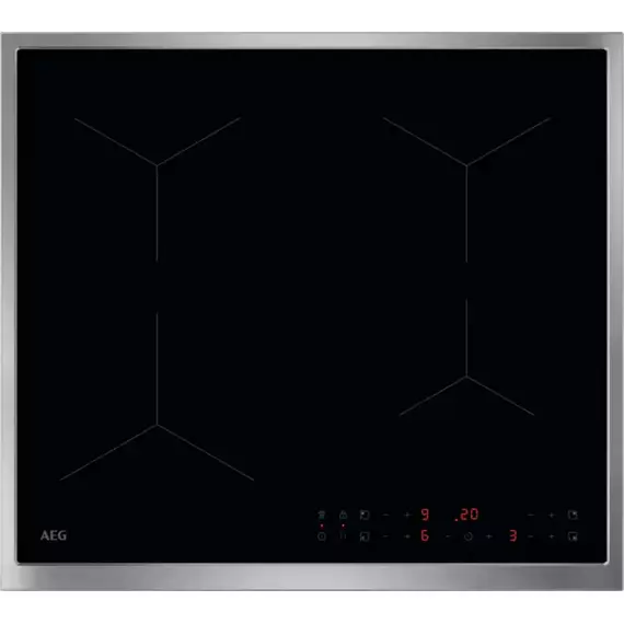 Plită cu inducție AEG TN64IA00XB, Negru | Oțel inoxidabil