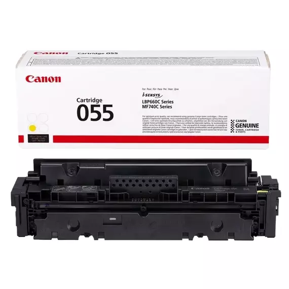 Cartuş Canon CRG-055, Galben