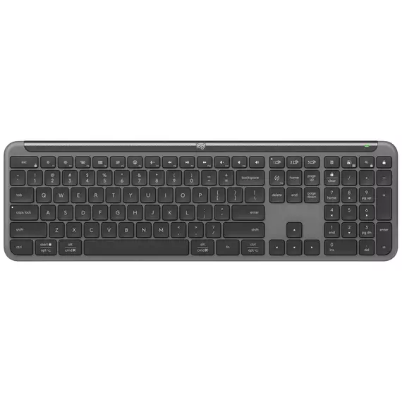 Tastatură Logitech K950, Fără fir, Grafit