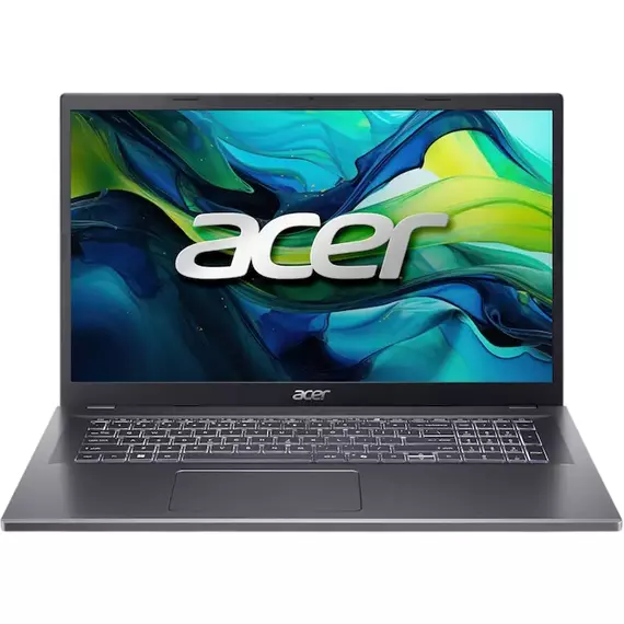 Laptop 17,3" Acer Aspire 17 A17-51M, Steel Gray, Intel Core 7 150U, 16GB/512GB, Linux eShell