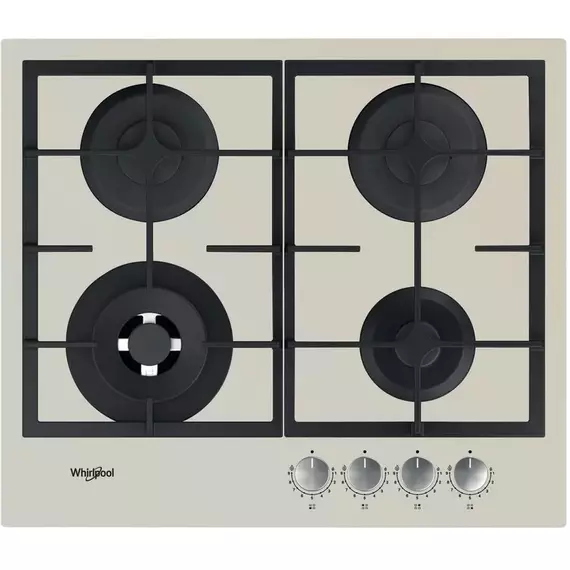 Plită pe gaz Whirlpool GOFL 629/S, Argintiu