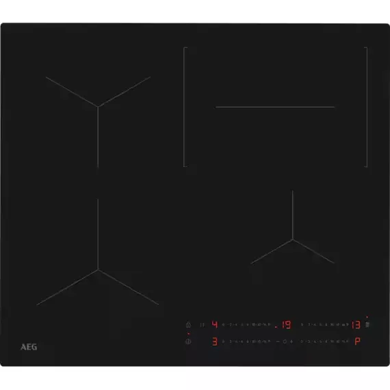 Plită cu inducție AEG TO64IC0FIT, Negru