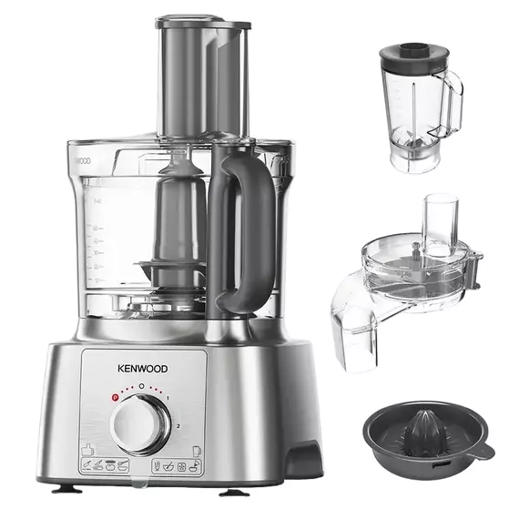 Robot de bucătărie Kenwood FDP 65.820SI, Argintiu