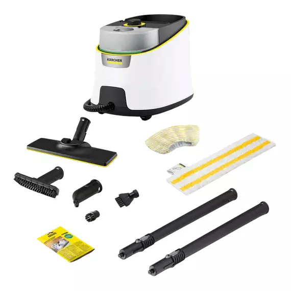 Aparat de curățat cu abur Karcher SC 4 Deluxe EasyFix 1.513-460.0, Alb