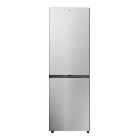 Frigider Candy ECN2CQTEX186, Oțel inoxidabil
