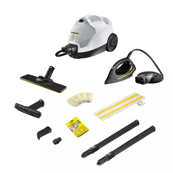 Aparat de curățat cu abur Karcher SC 4 EasyFix Iron 1.512-631.0, Alb