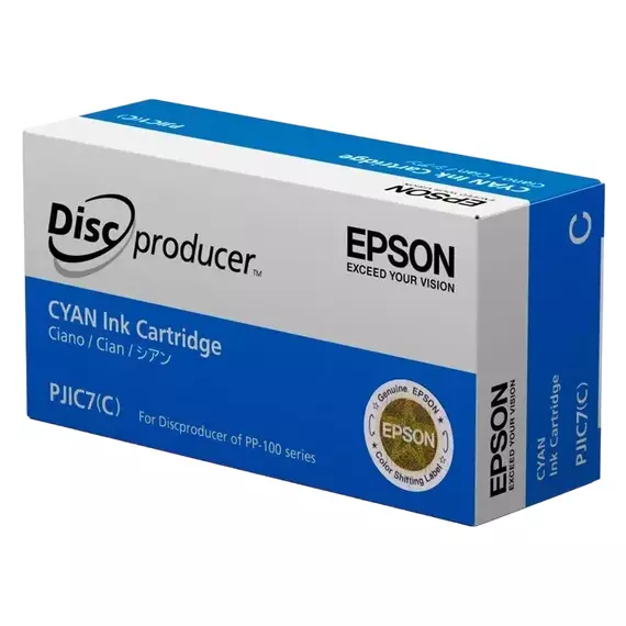 Cartuș de cerneală Epson PJIC7, 31ml, Cyan