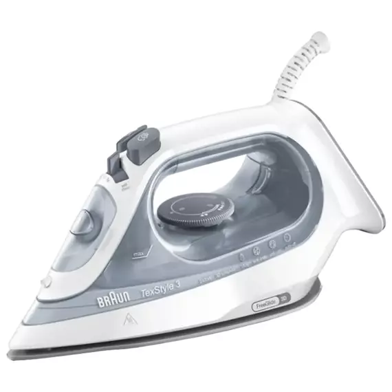 Fier de călcat BRAUN Tex Style 3, 2400W, Gri