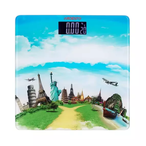 Cântar de podea Ardesto SCB-965TRAVEL, Multicolor