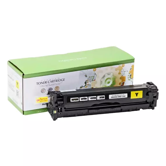 Cartuş SCC Compatible HP CB542A/CE320A/CF212A, Galben