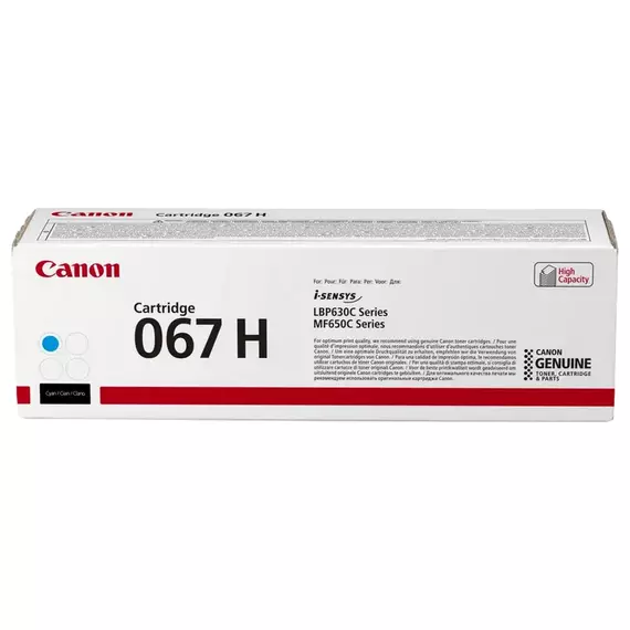 Cartuș pentru imprimantă Canon CRG-067H, Cyan