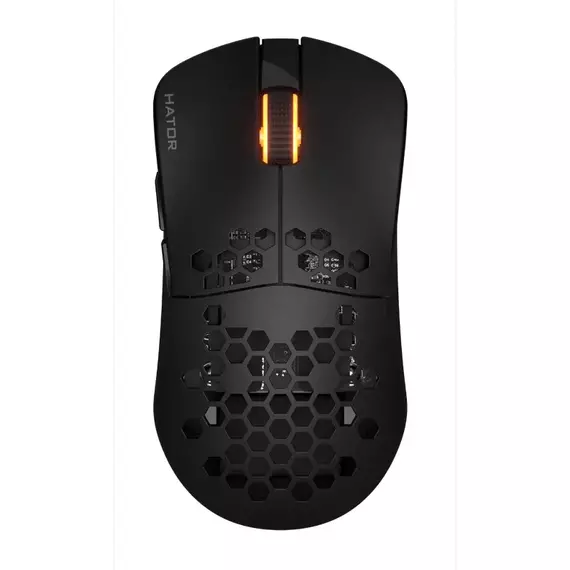 Mouse Wireless HATOR Stellar, Negru