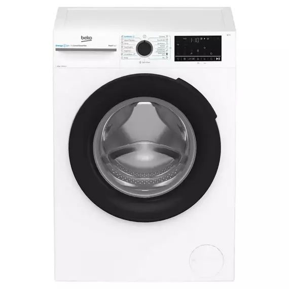 Mașină de spălat Beko BM3WFU410415WB, 10kg, Alb