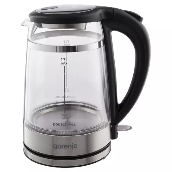 Fierbător electric Gorenje K17GDW, Negru