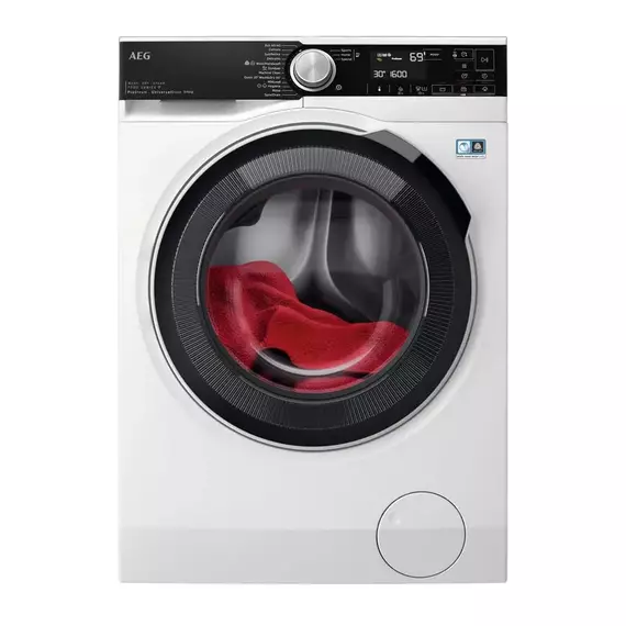 Mașină de spălat cu uscător AEG LWR75965O, 9kg, Alb