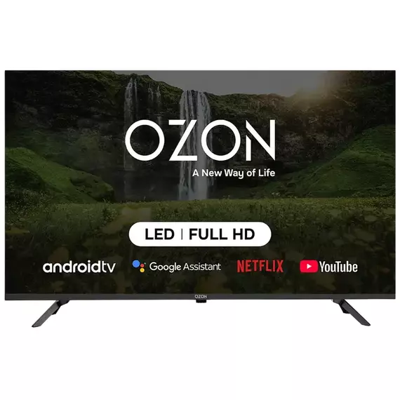 32" LED TV OZON H32DN6500S, 1366x768 HD, Google TV, Negru