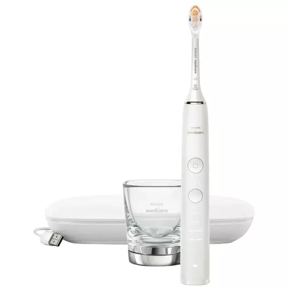 Periuța de dinți electrică sonică Philips HX9911/19, Alb